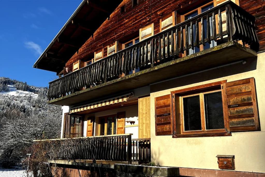 Appartement Dans Chalet - 75 M2 - 4 A 6 Personnes Saint-Gervais-les-Bains Exterior photo